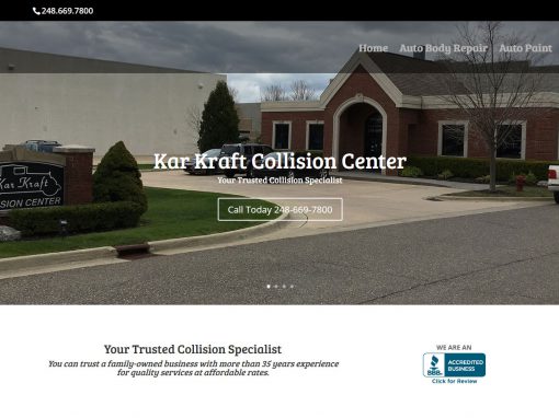 Kar Kraft Collision Center – Wixom MI