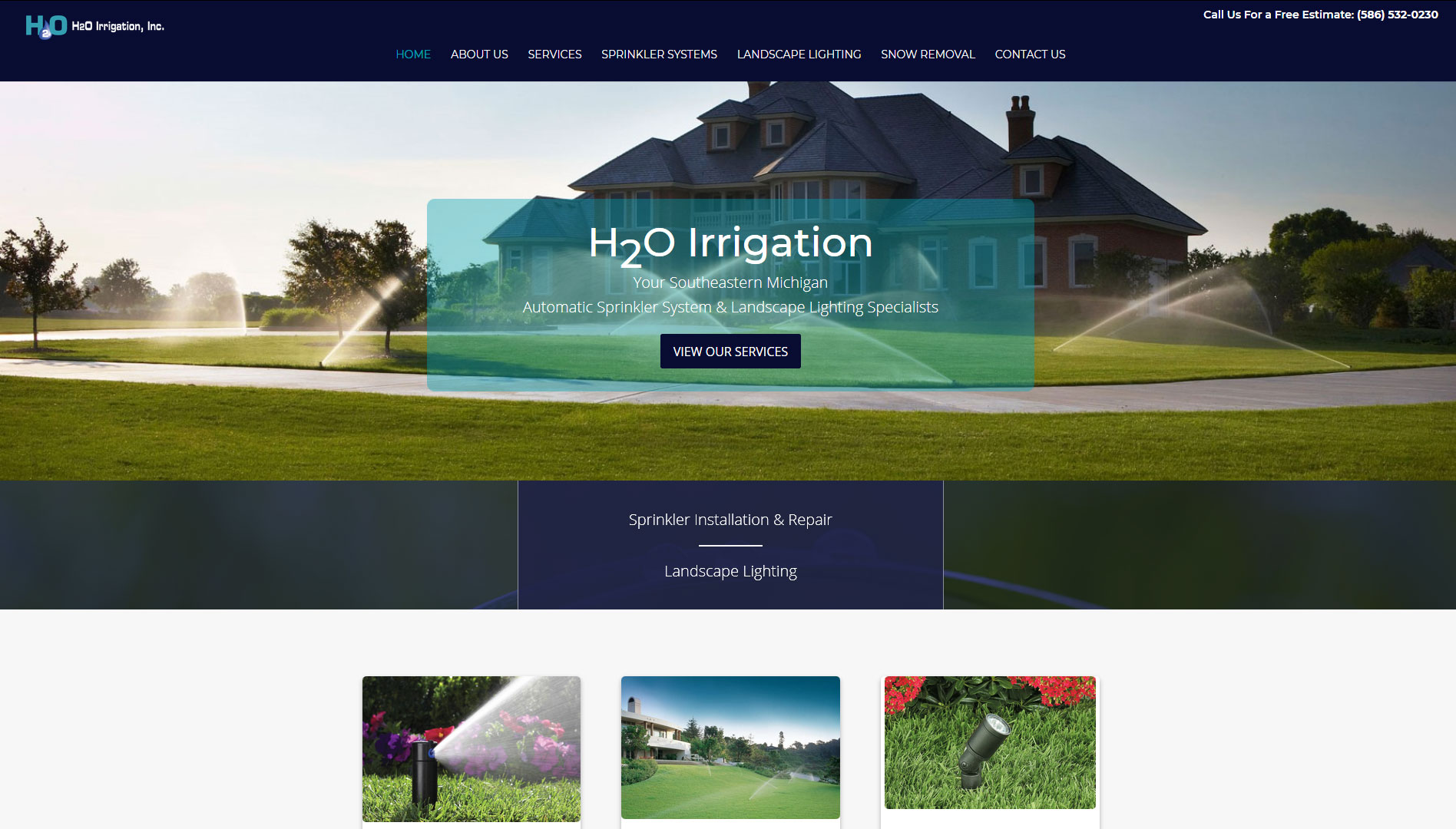 H2O Lawn Irrigation