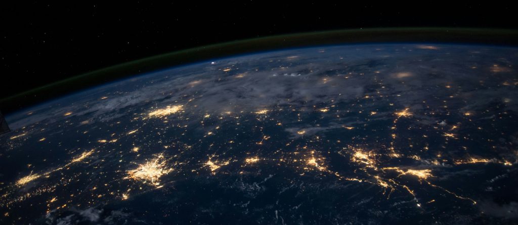Earth at night
