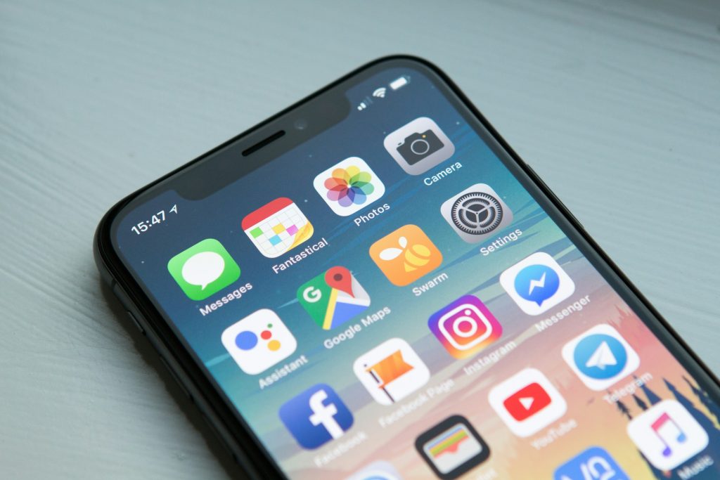 a phone screen