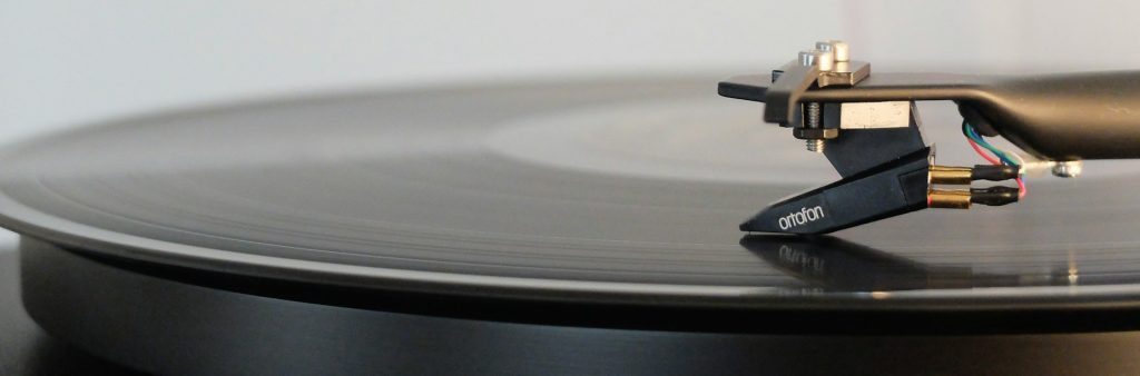 a record player