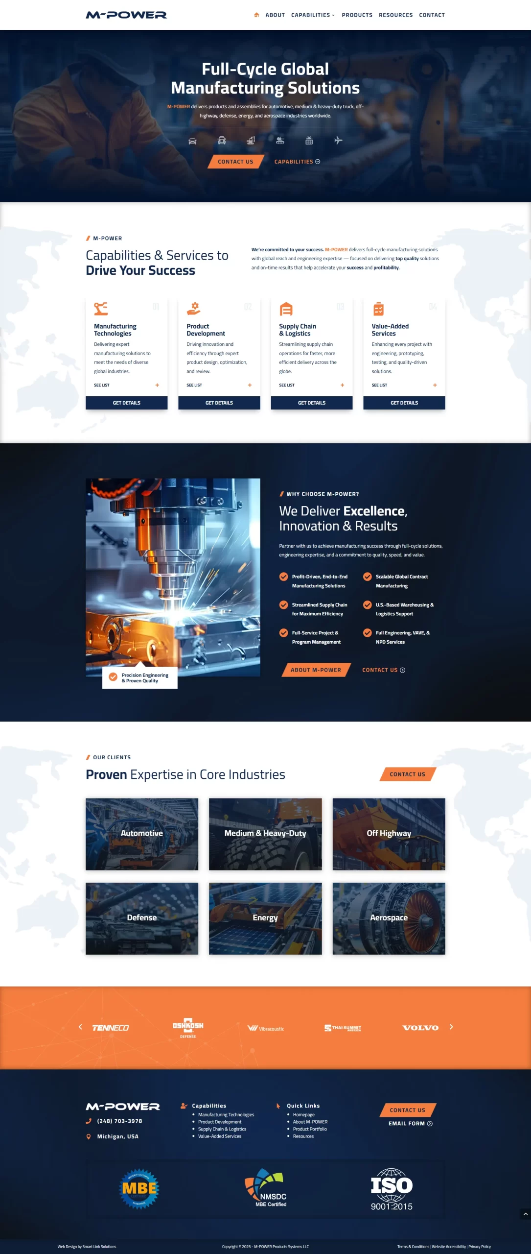 M Power Homepage Screenshot (1)